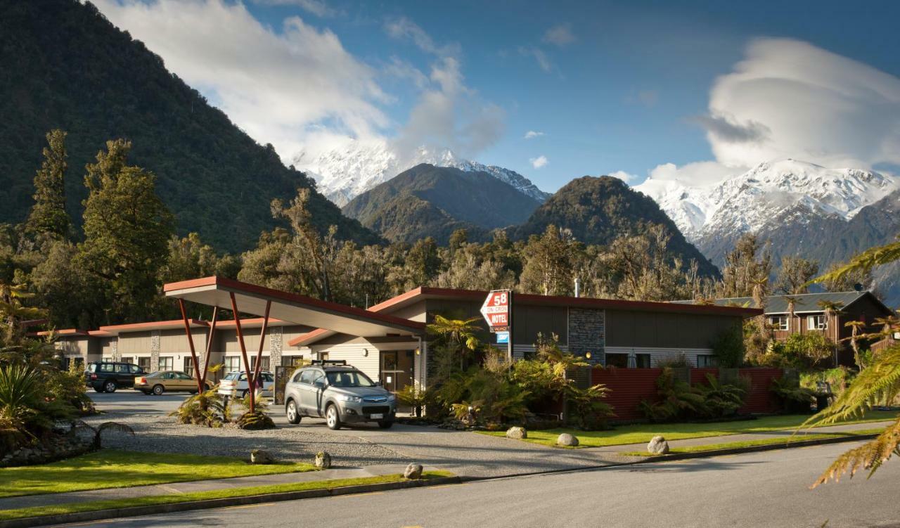 58 On Cron Motel Franz Josef Eksteriør bilde